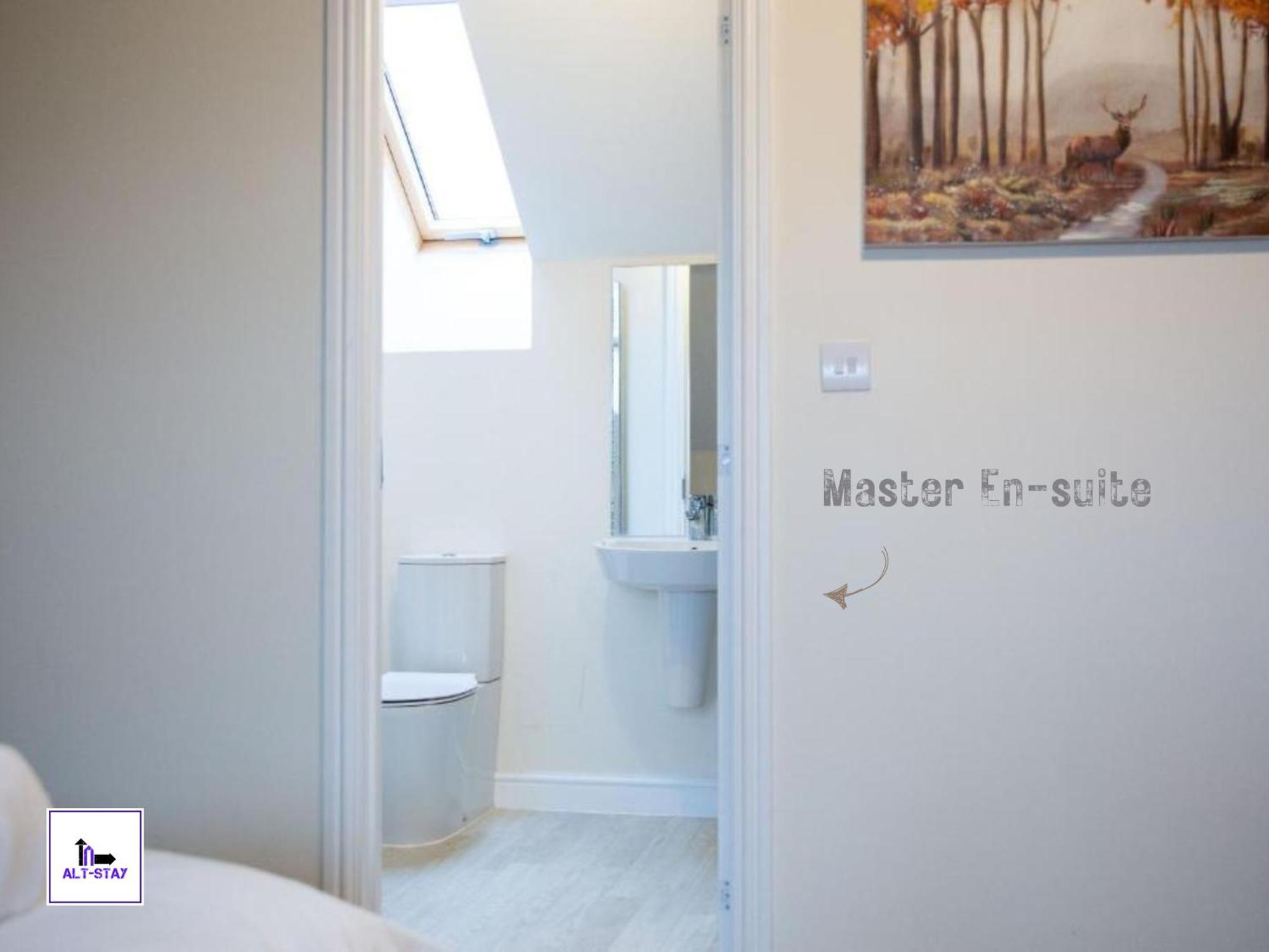 Alt-Stay Accommodation, City Fields - 4 Bed 3 Bath - Contractors & Long Stays Wakefield Dış mekan fotoğraf